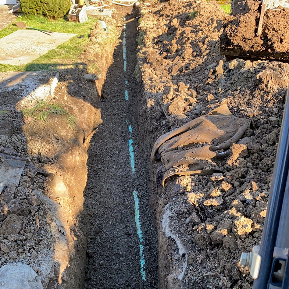 Excavation Sewer Repair